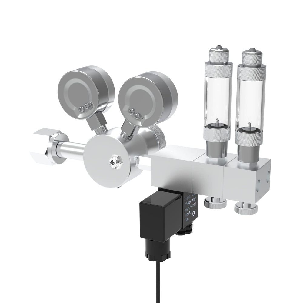 FZONE Pro Series solenoid unit showing low-noise 12V operation