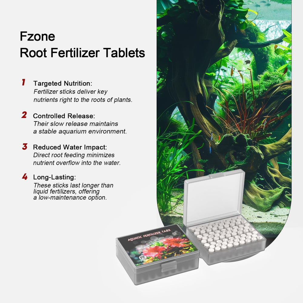 FZONE Root Tabs being planted with tweezers illustrates effortless placement under substrate