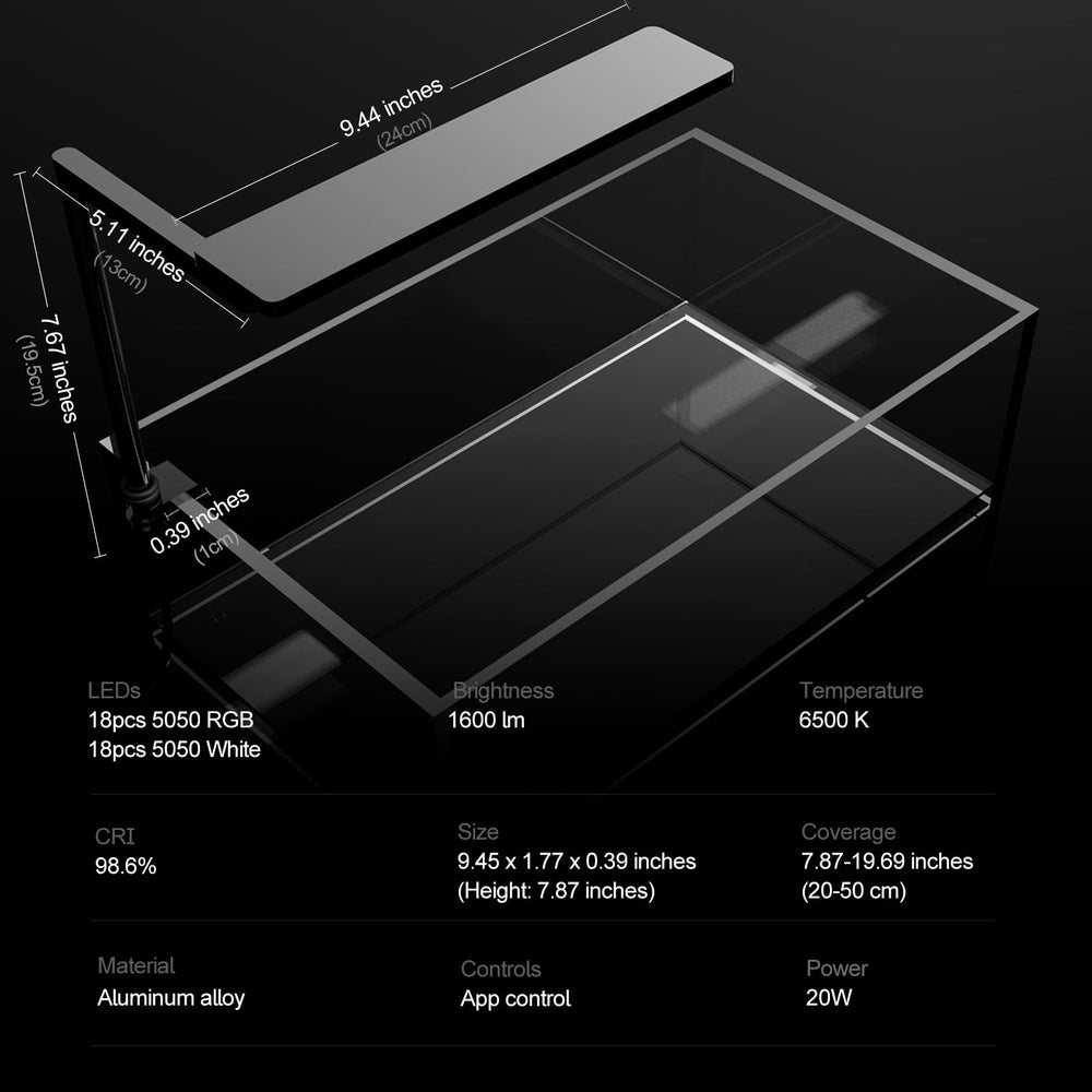 FZONE Solo Series Nano LED light aluminum housing adds modern look.
