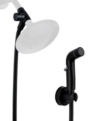 G-Promise dog shower sprayer attachment in matte black for quick dog washing rinse