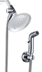 G-Promise dog shower sprayer chrome for fast pet washing at home.