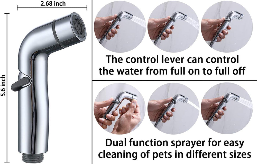 G-Promise metal diverter ensures durable indoor water control.