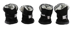 GabeFish cat snow boots in winter use keep paws warm and dry.