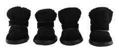 GabeFish Puppy Winter Boots closeup fleece lining highlights warmth and comfort.