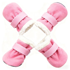 GabeFish dog boots showing adjustable ankle straps for secure fit