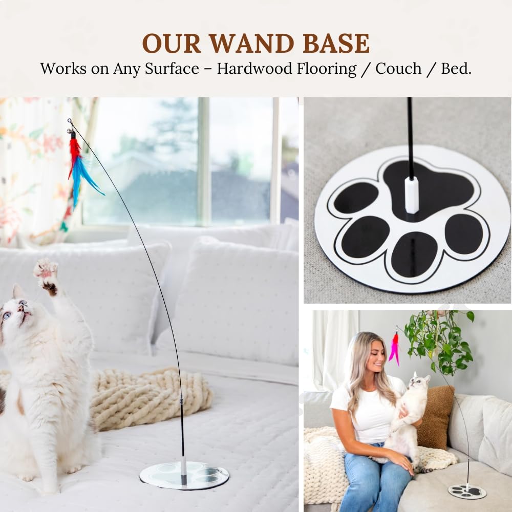 GADGETSOLOGY dual-suction base provides hands-free chasing fun on floors