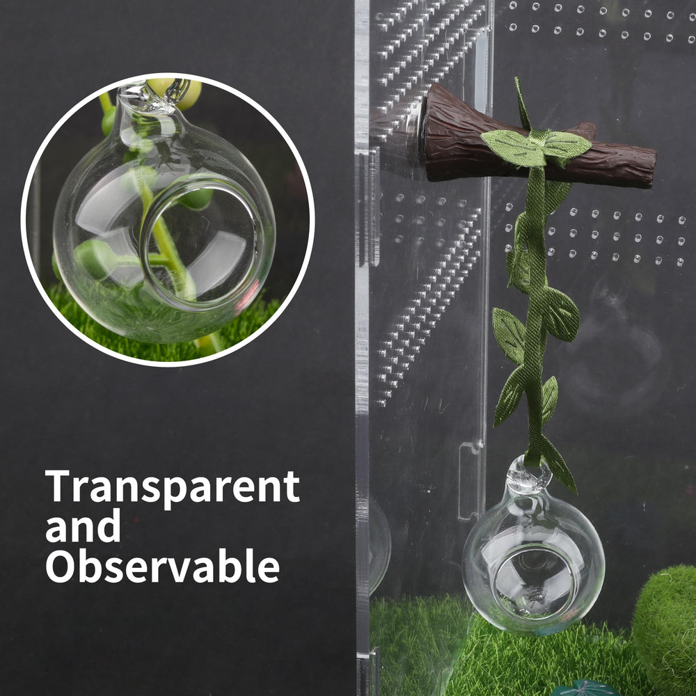 GAGILAND glass sight lines support easy safety monitoring of spider activity