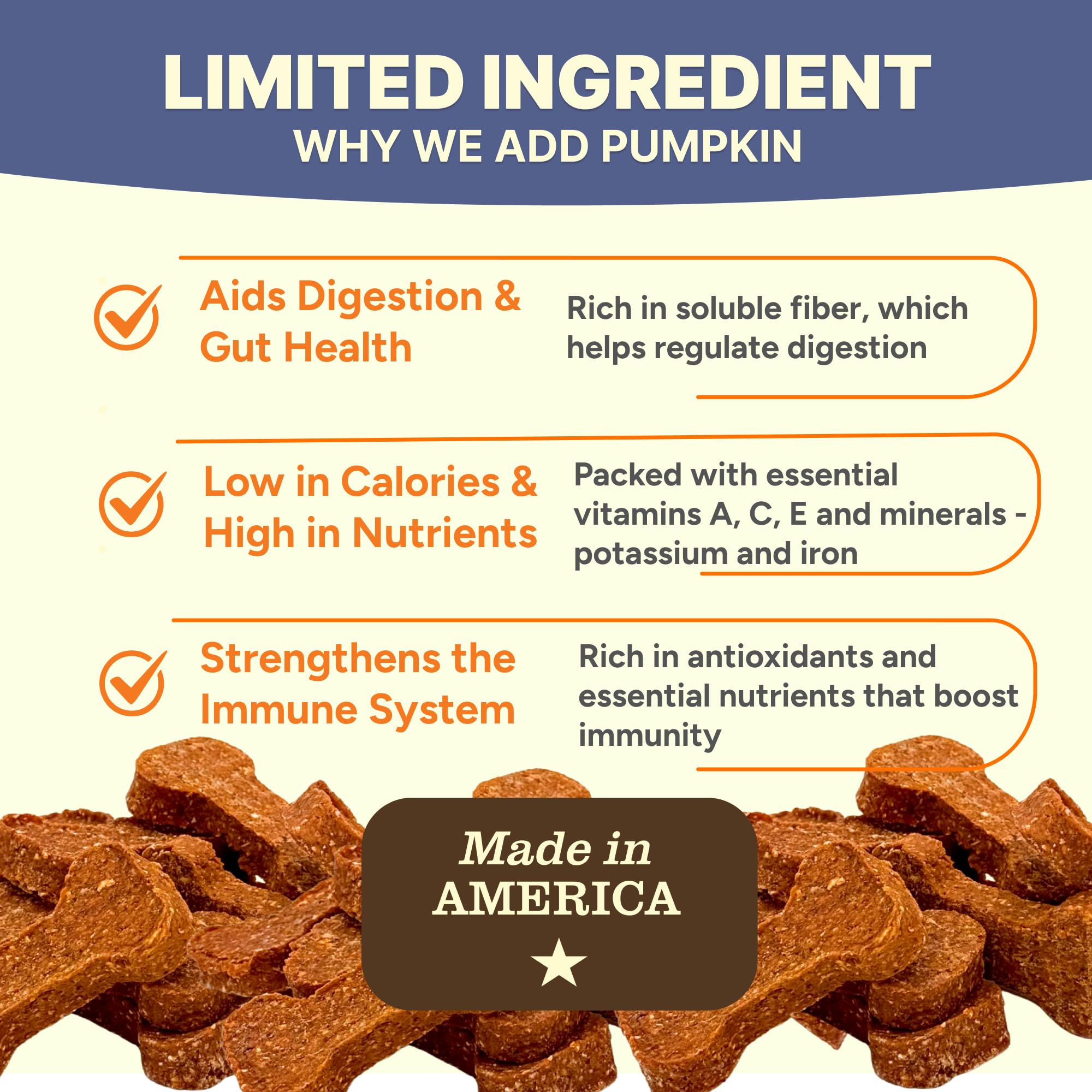 Gaines Family Farmstead dog bones soft texture highlights easy chewing for sensitive stomachs
