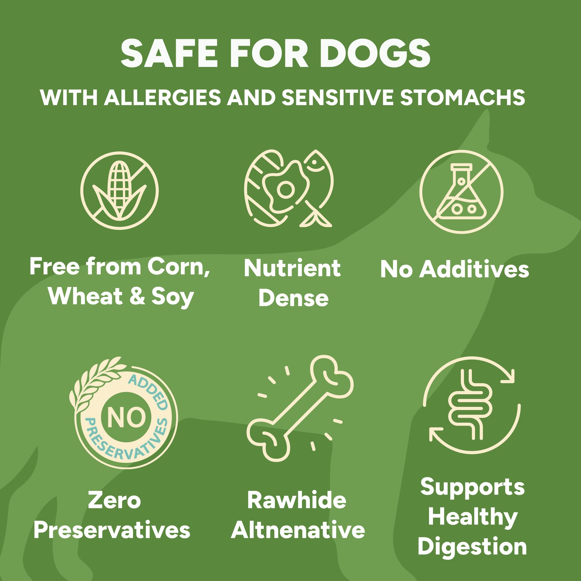 Gaines Family Farmstead vitamin-rich chews feature vitamins and iron for everyday health support.