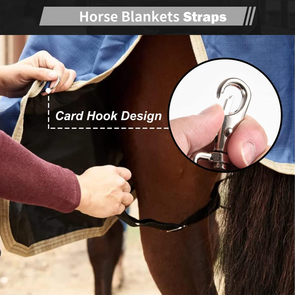 GAITWIN adjustable length buckle highlights versatile fit for different blanket sizes