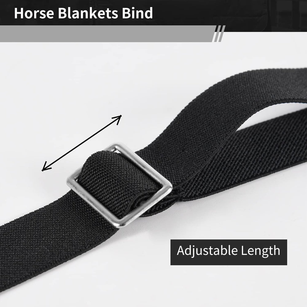 GAITWIN blanket D-ring compatibility confirms quick, secure attachment to standard rug rings