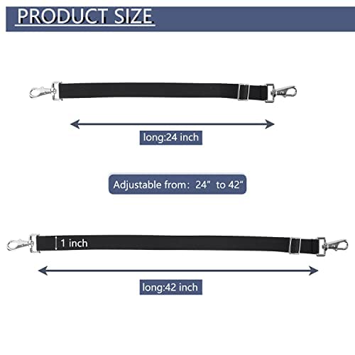 GAITWIN elastic leg strap with loop end demonstrates easy attachment.