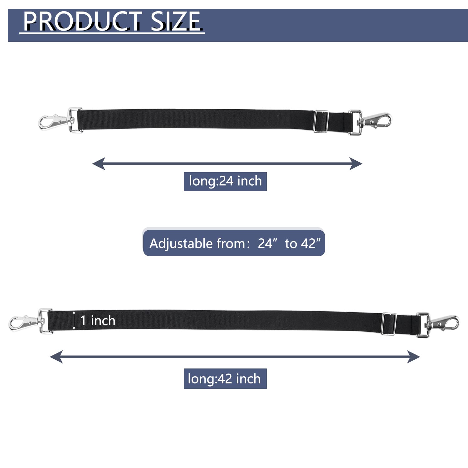 GAITWIN elastic strap with buckle highlights safety design reduces rubbing and pinching.