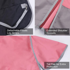 Gallopoff front buckle Velcro closure detail demonstrates secure fit.