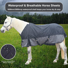 Gallopoff micro-fleece withers and silky nylon lining reduce rubs and discomfort.