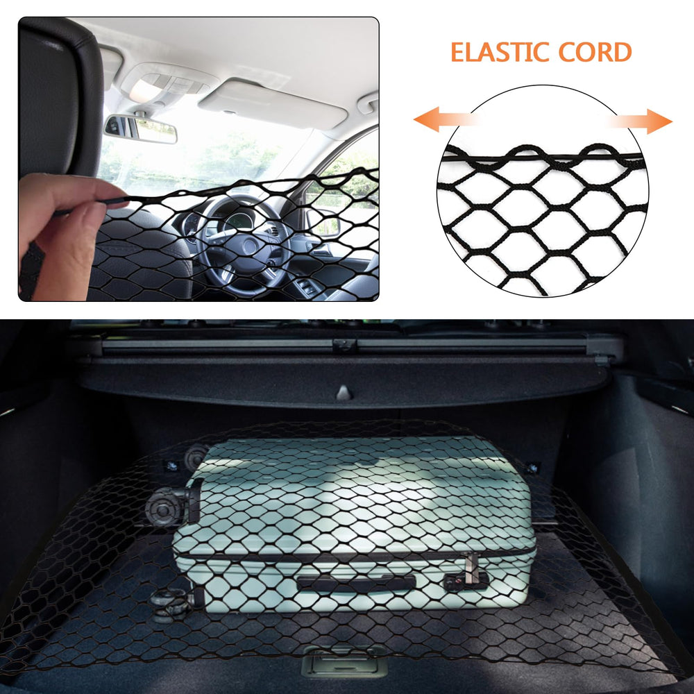 GAOSPD dog car net barrier compact-storage design keeps barrier tucked away when not in use.