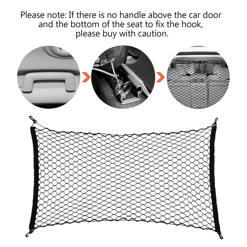 GAOSPD dog car net barrier mesh design enhances visibility and airflow while containing pets.