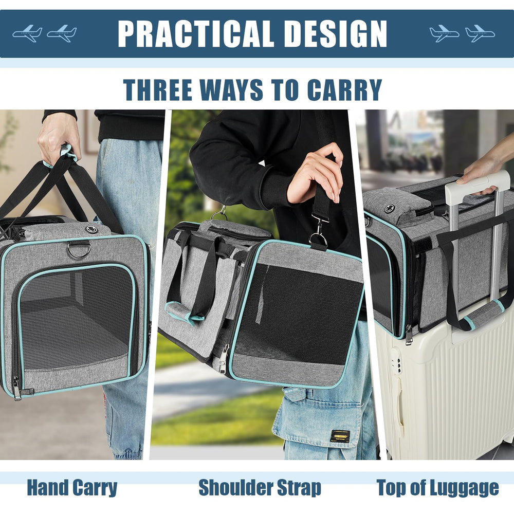 GAPZER Alaska carrier with adjustable shoulder strap and luggage sleeve.