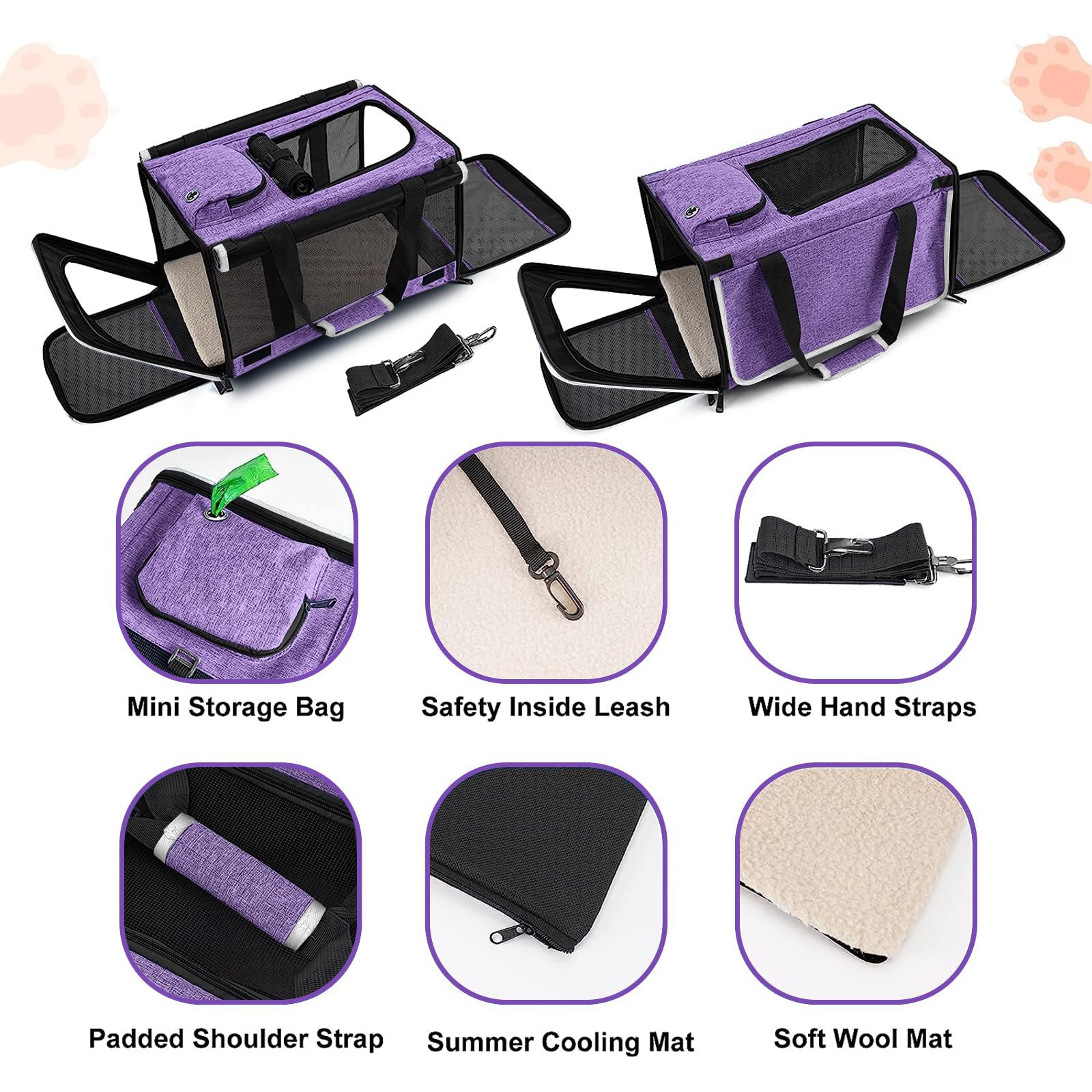 GAPZER carrying bag two-carrying-ways offers adjustable comfort on the go.