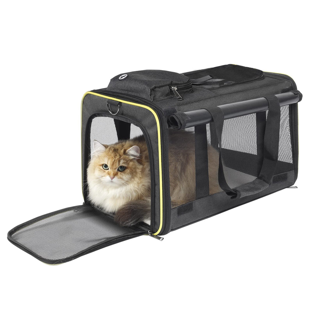 GAPZER cat carrier private-roller-blinds offer calming privacy when needed.