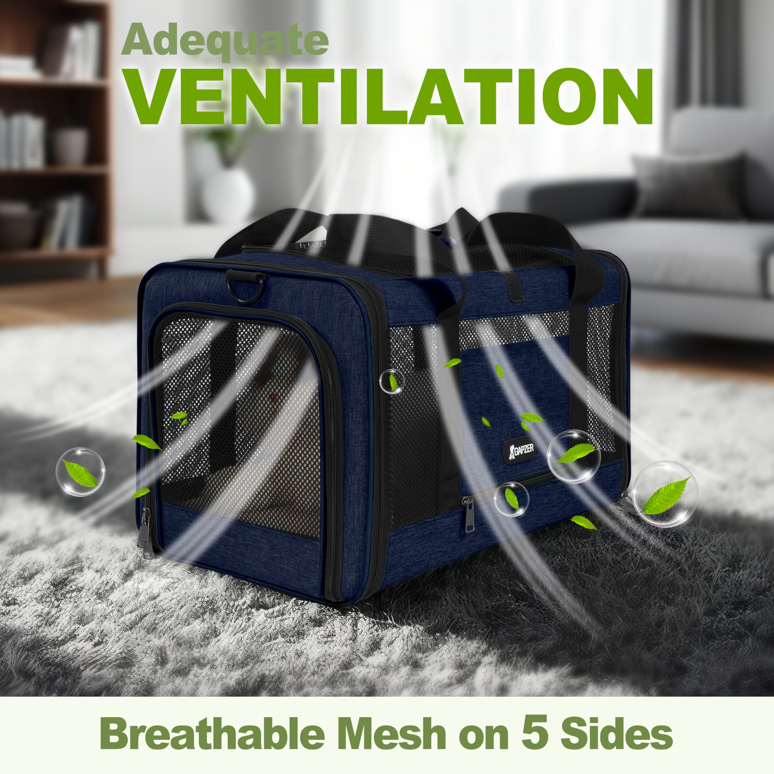 GAPZER 360 ventilation mesh for comfortable journeys