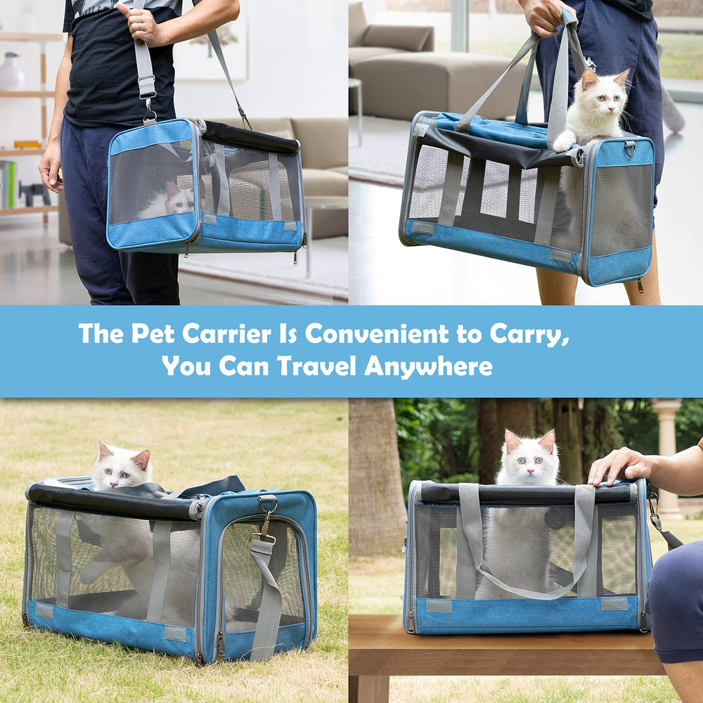 GAPZER cat carrier washable liner for easy cleaning and comfort