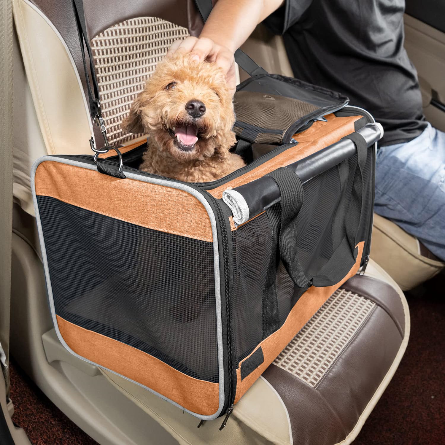 GAPZER two-carrying-ways with adjustable straps for caregiver comfort