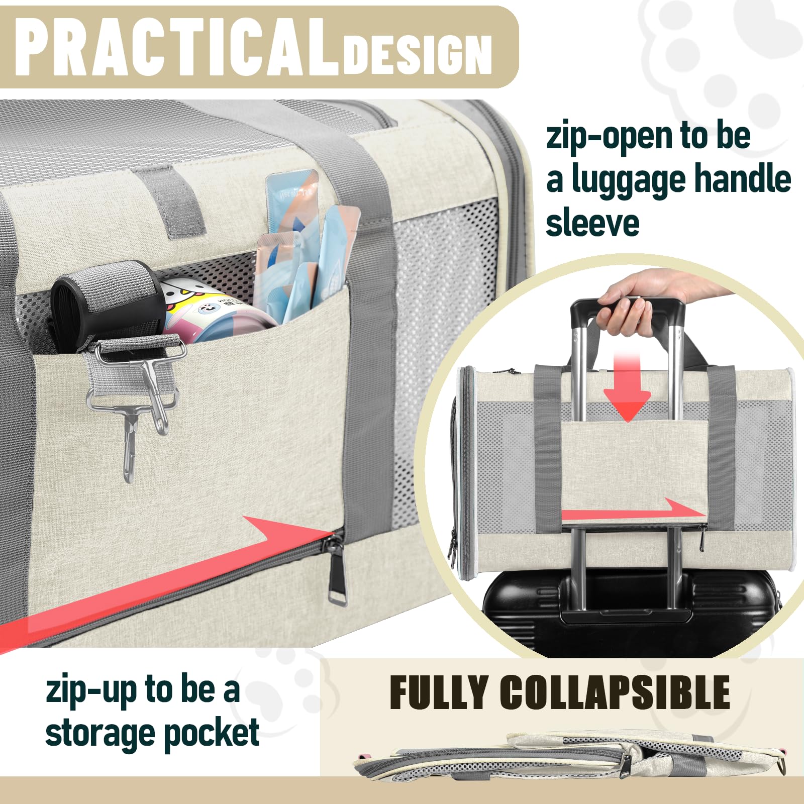 GAPZER collapsible design stores flat when not in use.