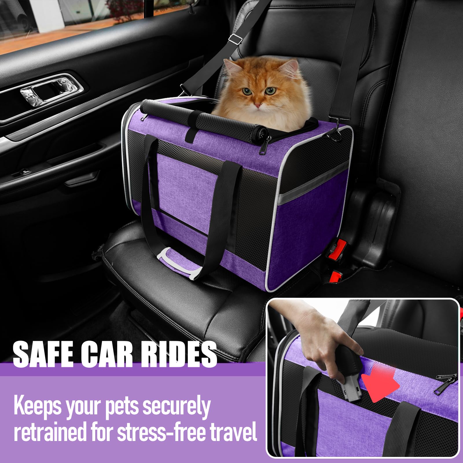 GAPZER dual-carry options for flexible transport with top handle or shoulder strap