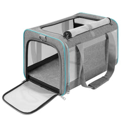 GAPZER pet carrier with large-cat top-load entry for quick, stress-free loading.