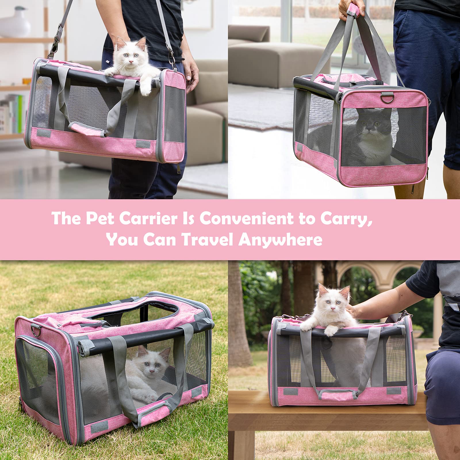 GAPZER privacy blinds provide a calm space for nervous pets