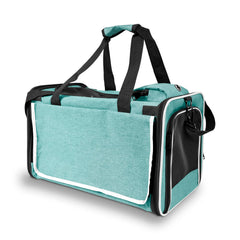 GAPZER puppy Yorkshire softshell carrier with ventilated mesh for comfortable outings.