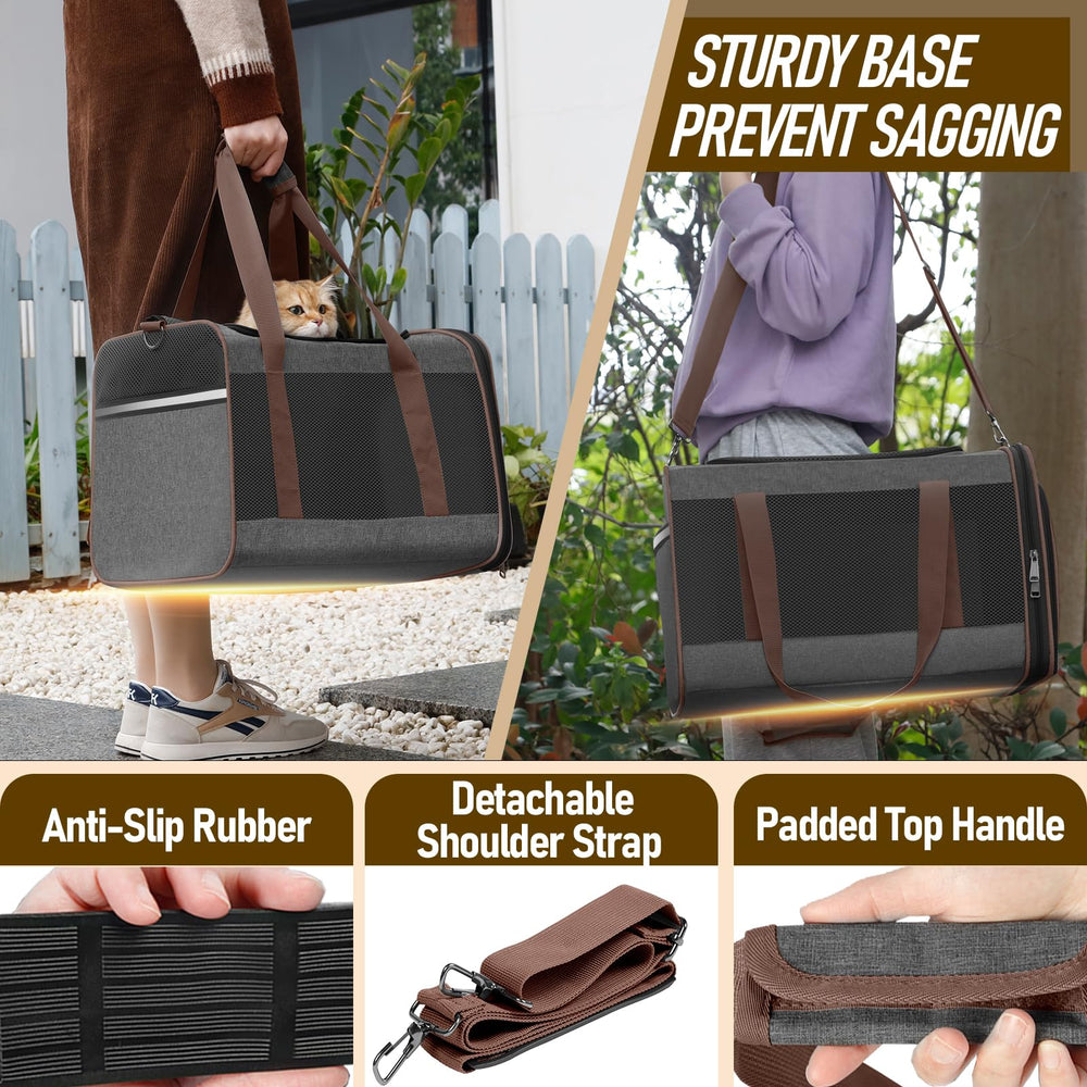GAPZER soft carrier collapsible design for compact storage when not in use.