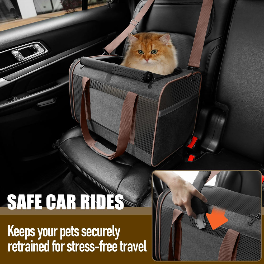 GAPZER soft carrier inner tether adds safety during travel.