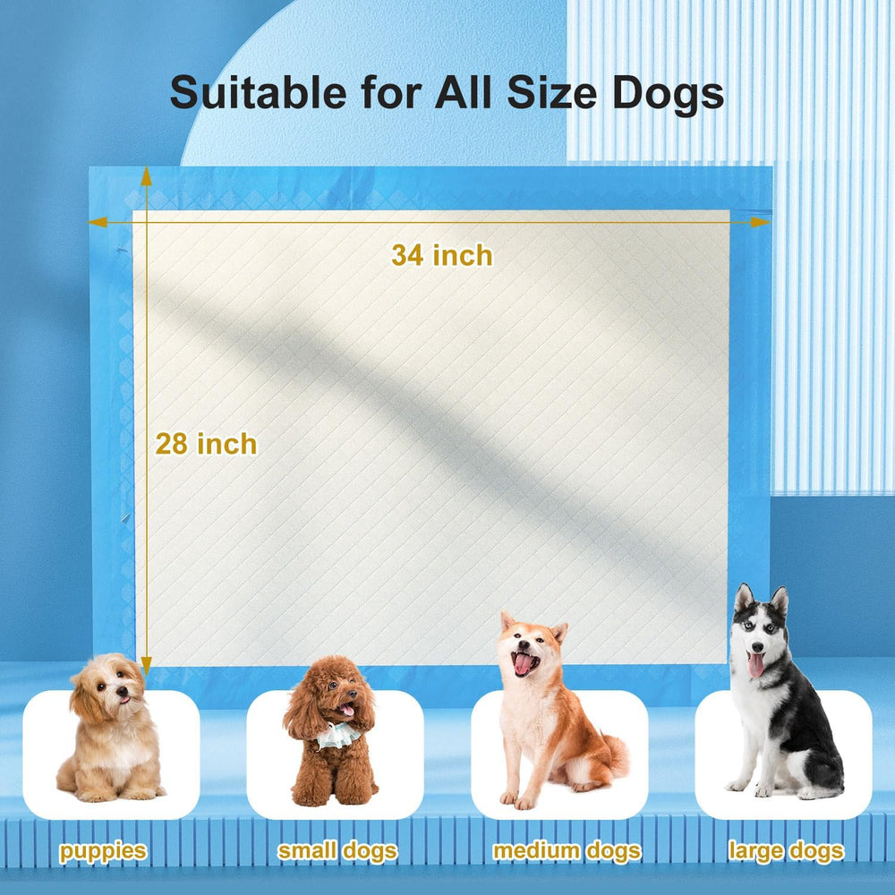 Gardner Pet diamond-quilting pad design locks in liquid for a dry surface.