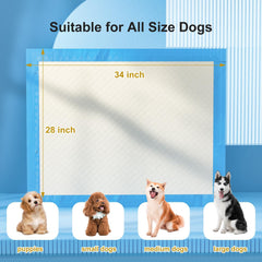 Gardner Pet diamond-quilting pad design locks in liquid for a dry surface.