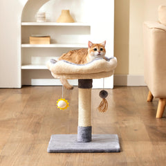 Gardner Pet 20-inch cat tree base with solid wood stability for safe kitten leaps