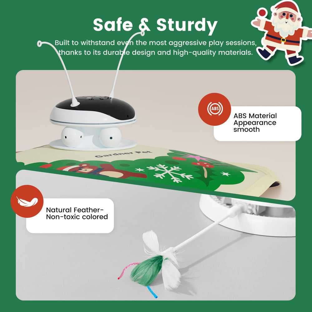 Gardner Pet 360-degree rotation motion demonstrates dynamic movement for indoors.