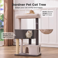 Gardner Pet assembly video guide for easy setup of the corduroy cat tree