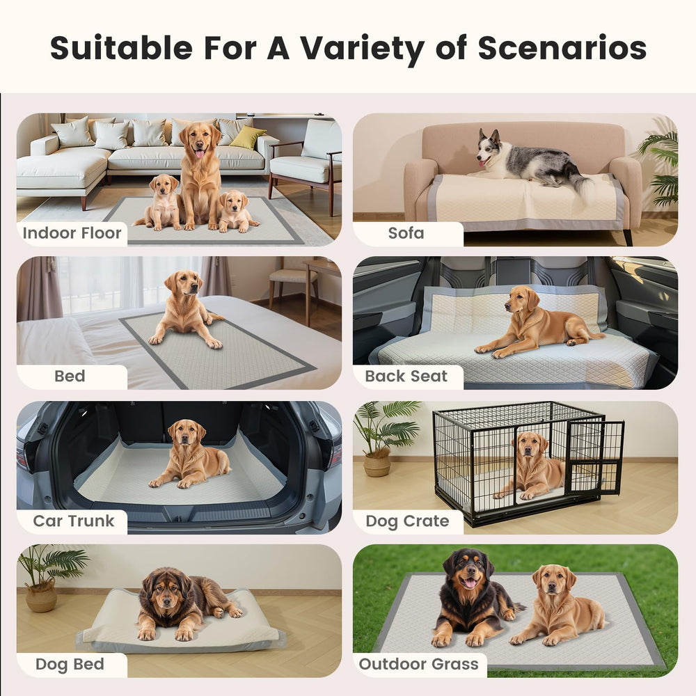 Gardner Pet 5XL pads suit dogs and cats in homes.