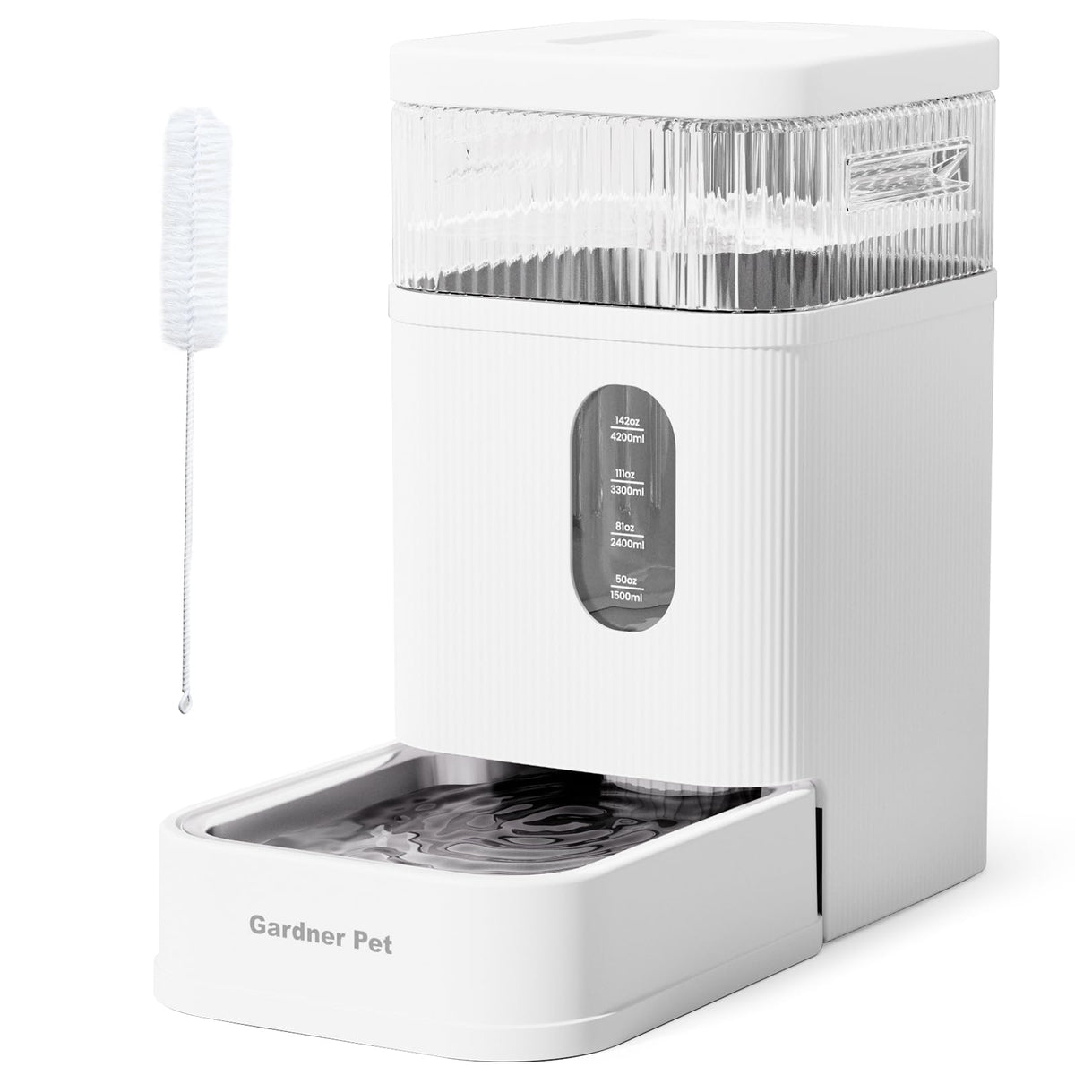Gardner Pet automatic water dispenser with stainless steel bowl for reliable pet hydration