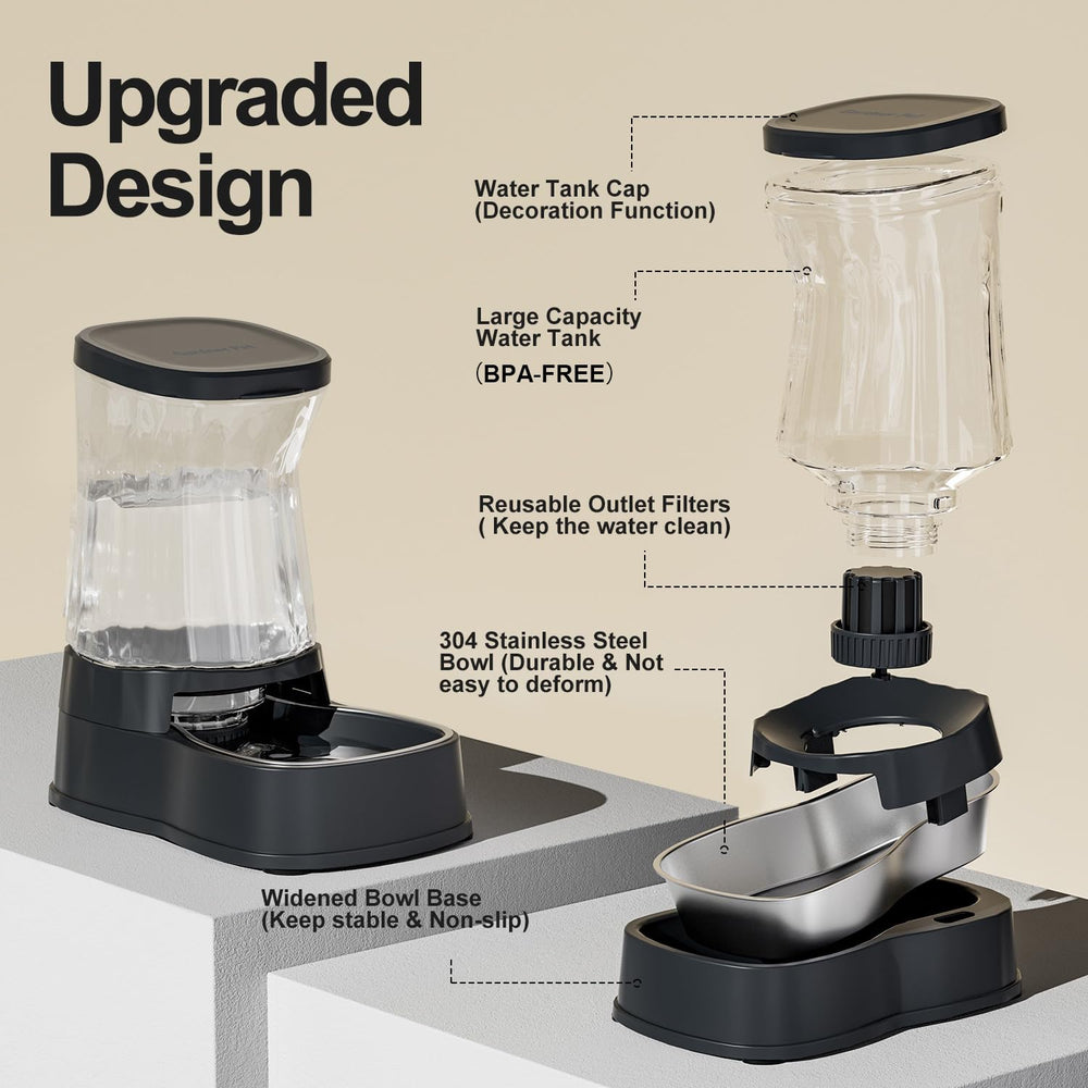 Gardner Pet outlet filter highlights cleaner water and reduced odors