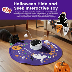 Gardner Pet Cat Laser Toy feather module encourages swift pounces and chasing