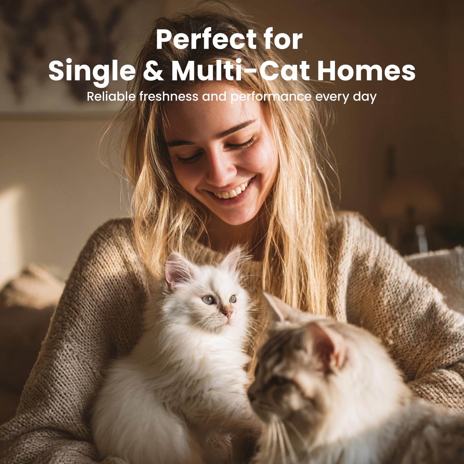 Gardner Pet easy-scoop shot highlights quick removal of solids with minimal effort.