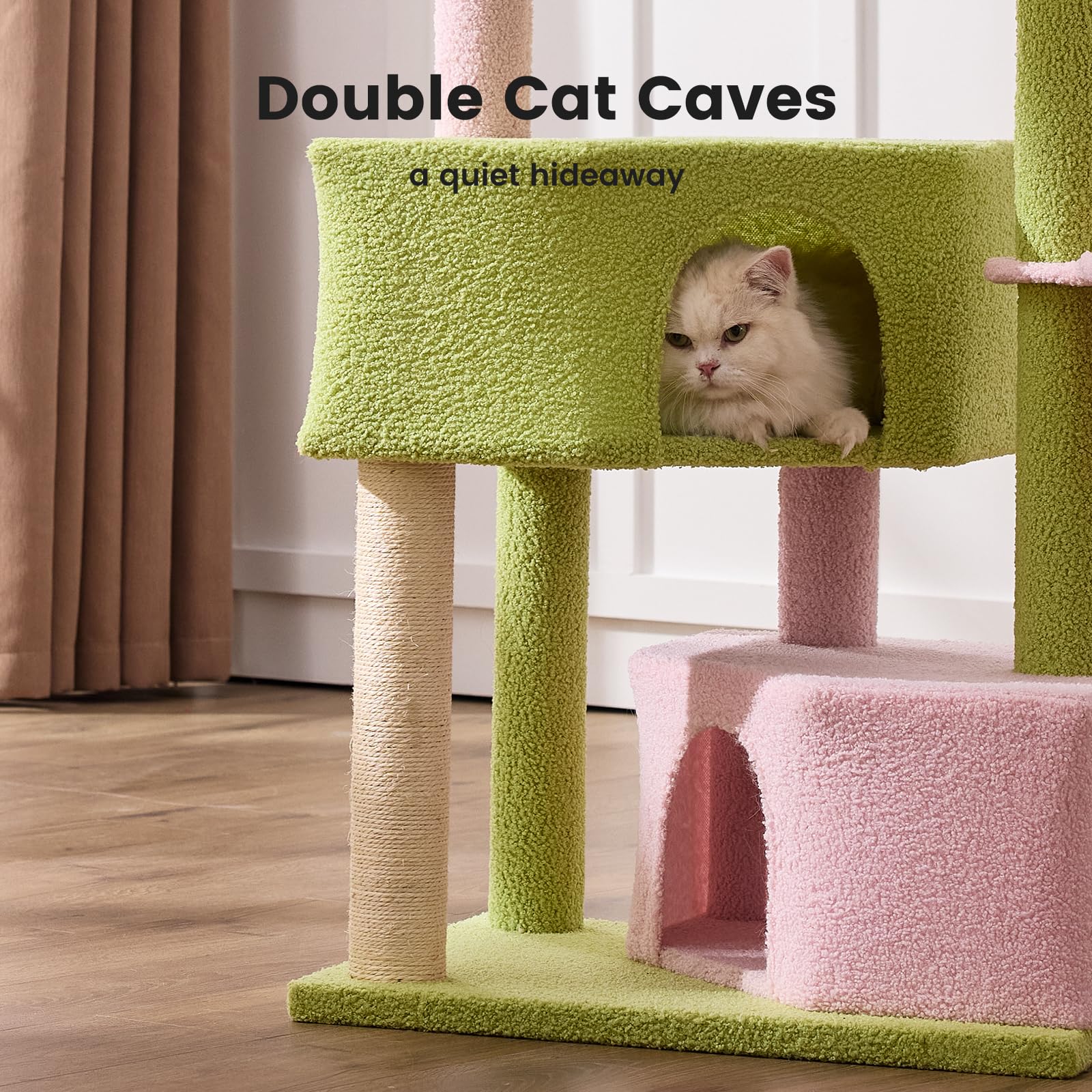 Gardner Pet natural sisal posts resist claws while keeping cats engaged.