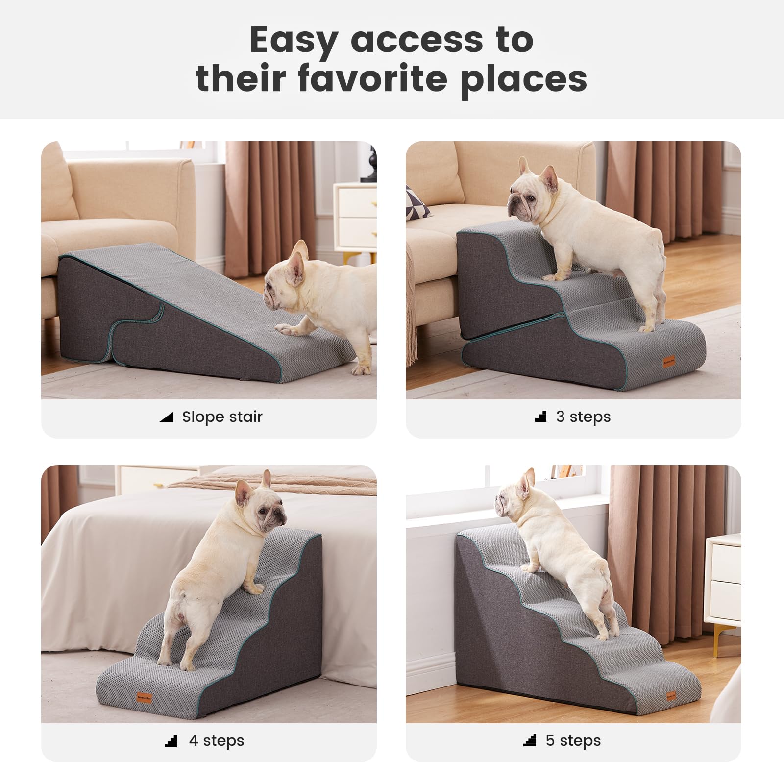 Gardner Pet CertiPUR-US foam interior providing plush support