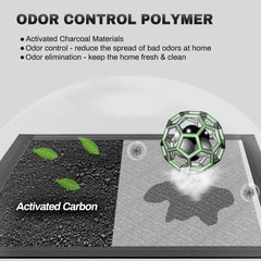 Gardner Pet Charcoal Puppy Pad double-leak-proof helps keep surfaces dry and clean