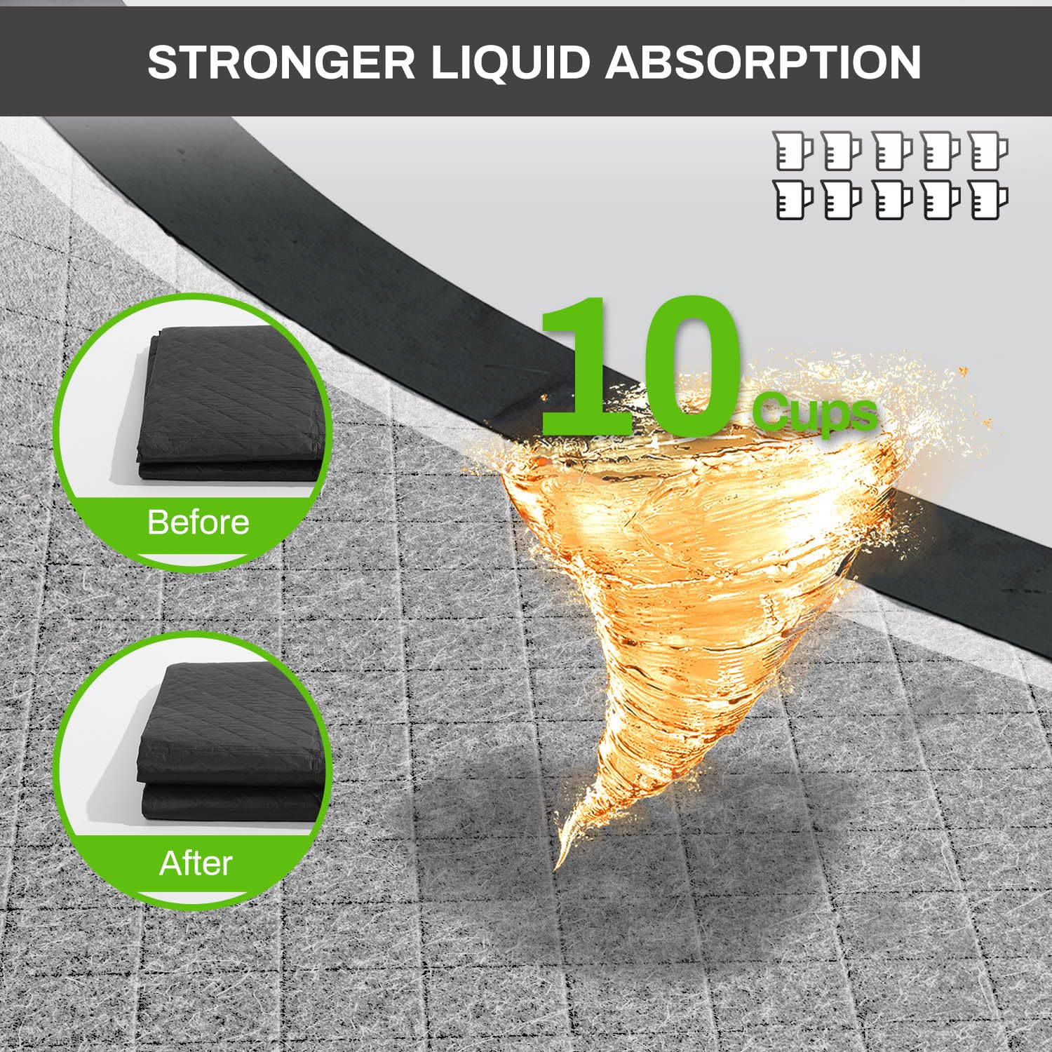 Gardner Pet Charcoal Puppy Pad extra-large 28x34 ideal for large breeds and multiple pets