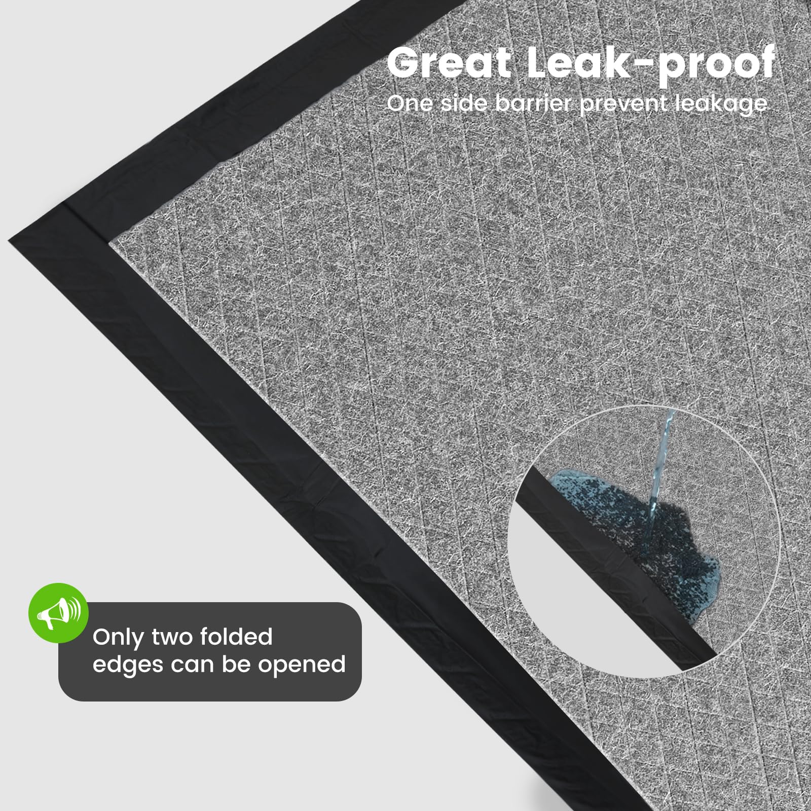 Gardner Pet Charcoal Puppy Pad odor-control neutralizes odors for a fresher home