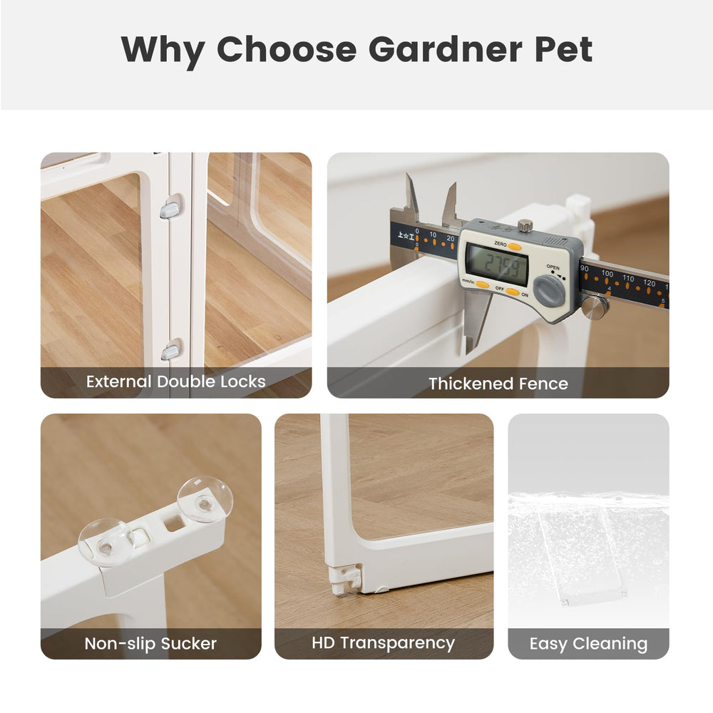 Gardner Pet bottom suction cups image—sturdy stability on tile or wood floors